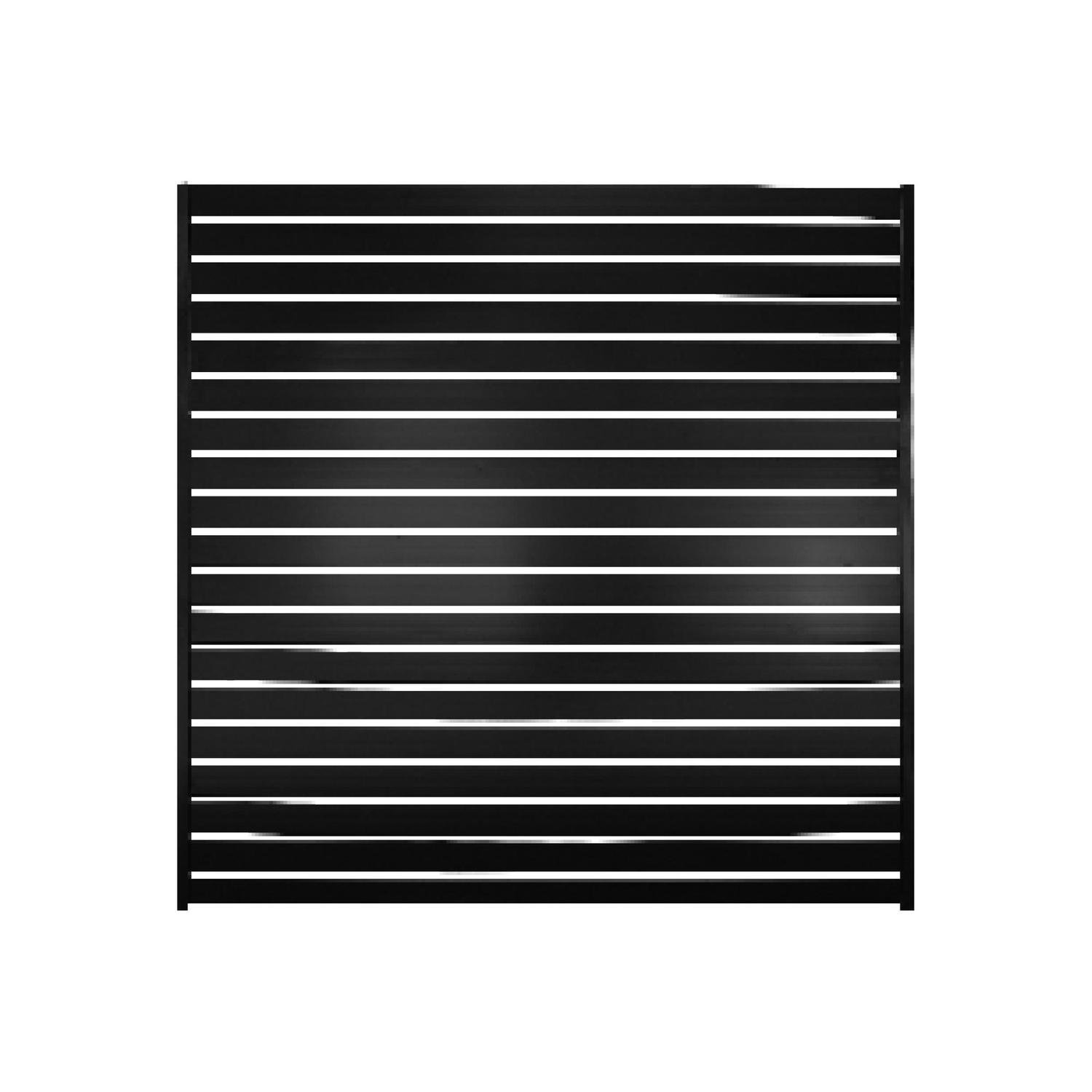 Privacy aluminum fening fence aluminum profiles