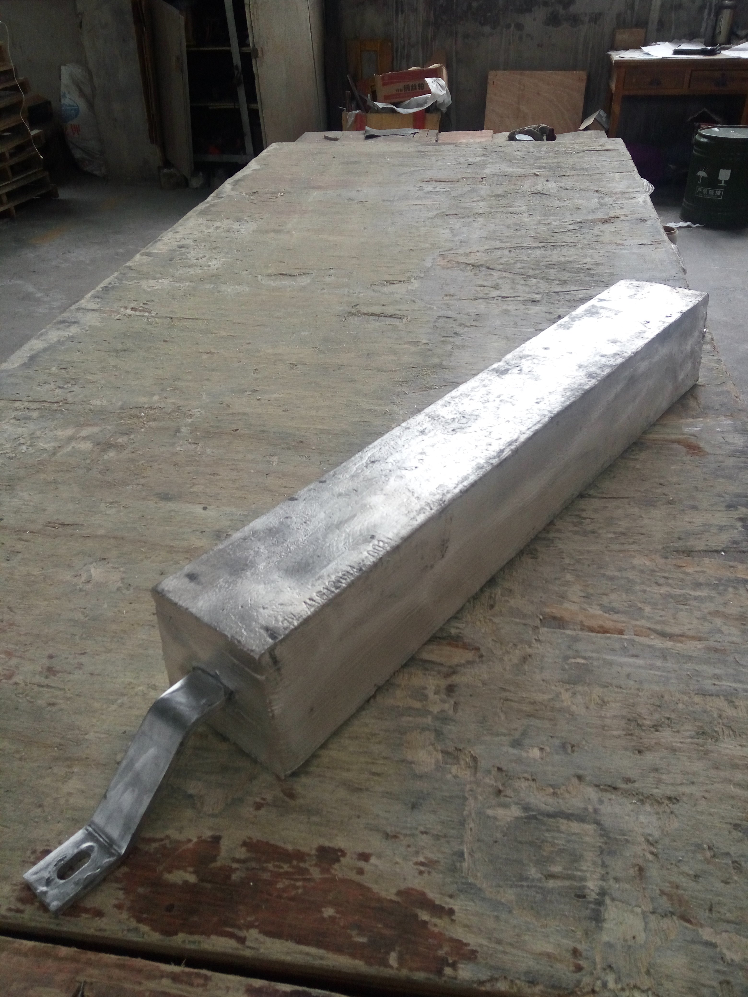 Aluminum Anode Sled