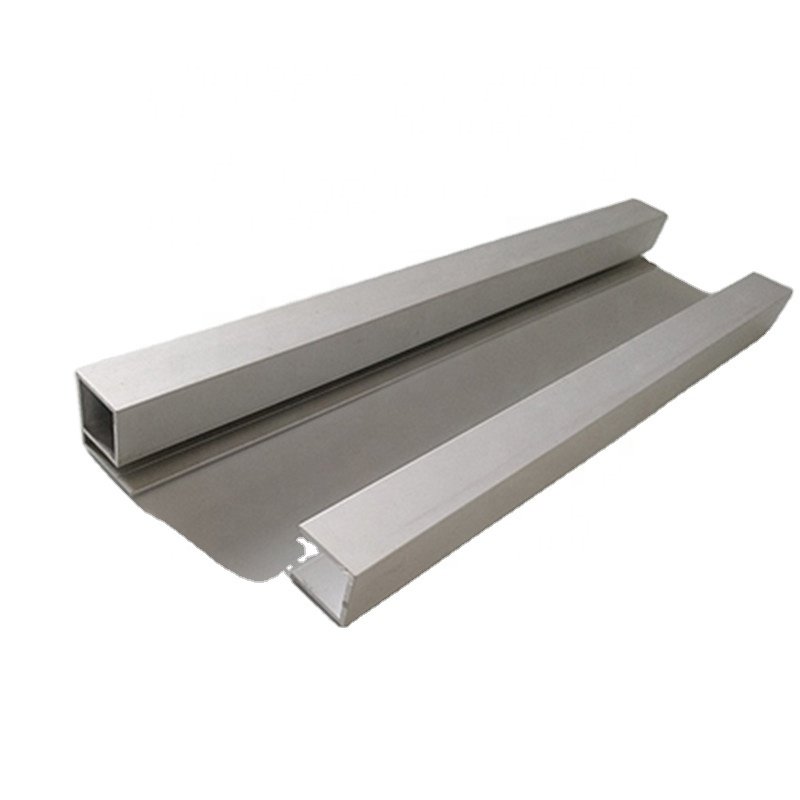 high quality aluminium curtain rail track champagne anodized curtain track aluminium profiles used for windows and doors