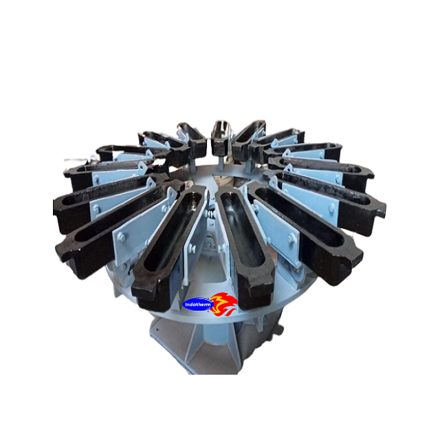 Round Turn Table for Ingot Casting With 10 Pcs of Moulds Widely Accepted New Technology Based At Reasonable Market Price