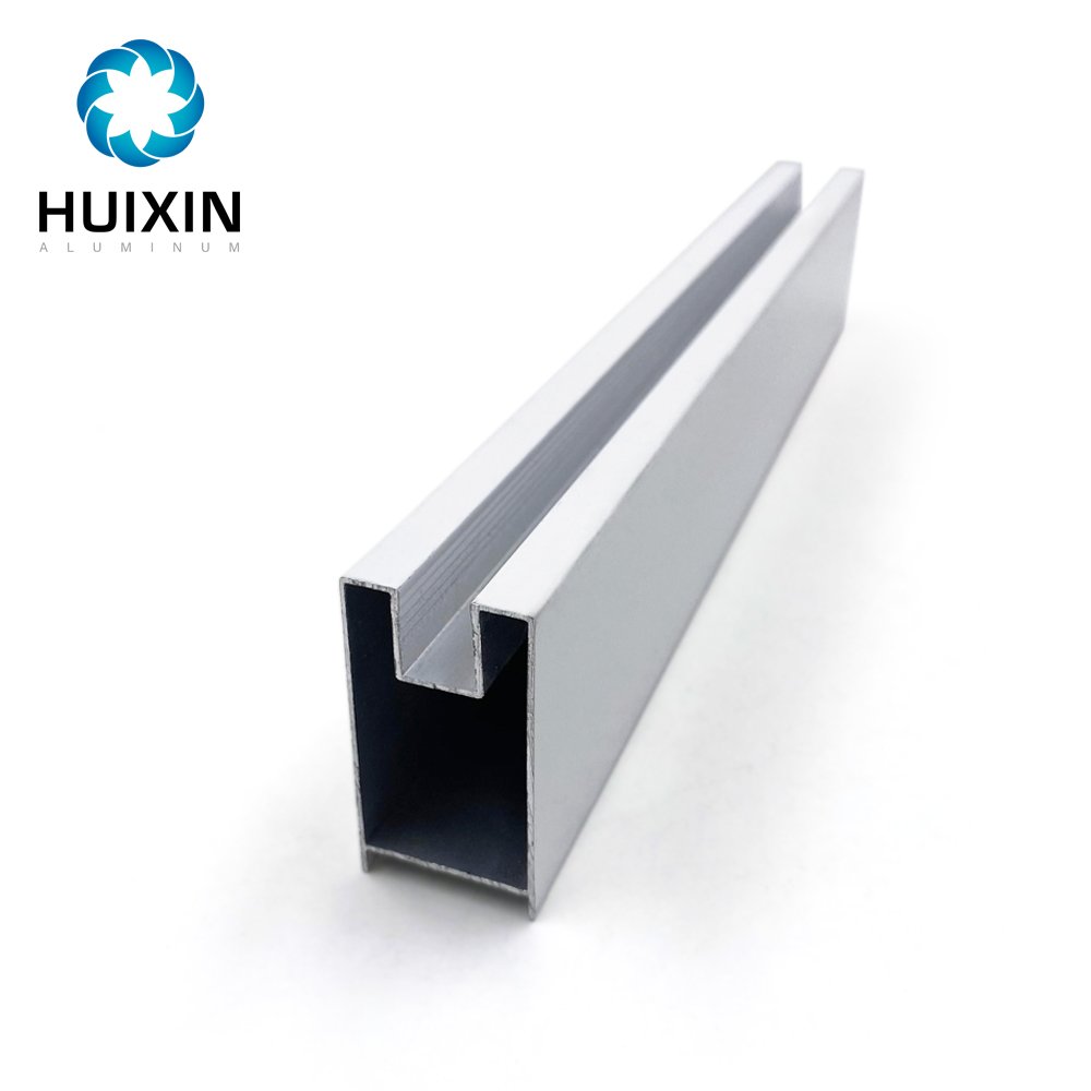 Powder Coated White Aluminium Extrusion Profiles for Sliding Doors