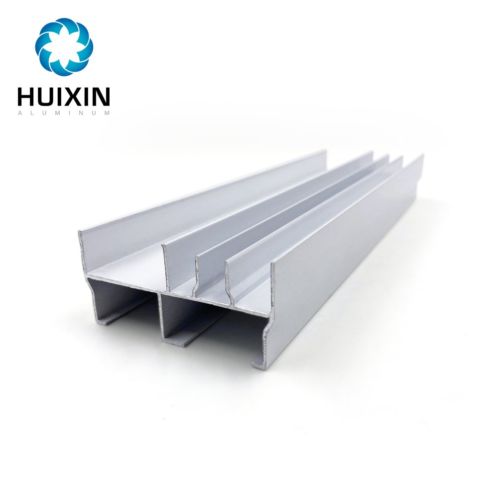 Powder Coated White Aluminium Extrusion Profiles for Sliding Doors