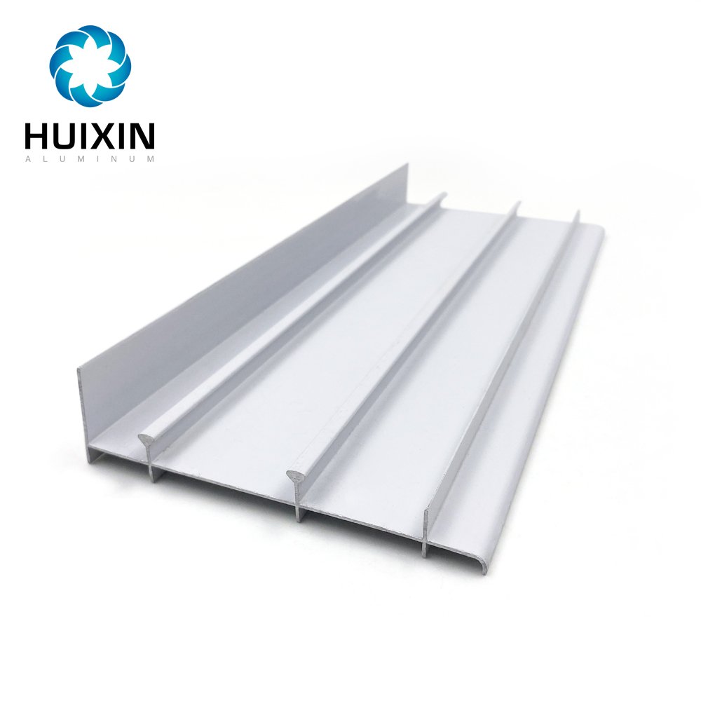 Powder Coated White Aluminium Extrusion Profiles for Sliding Doors