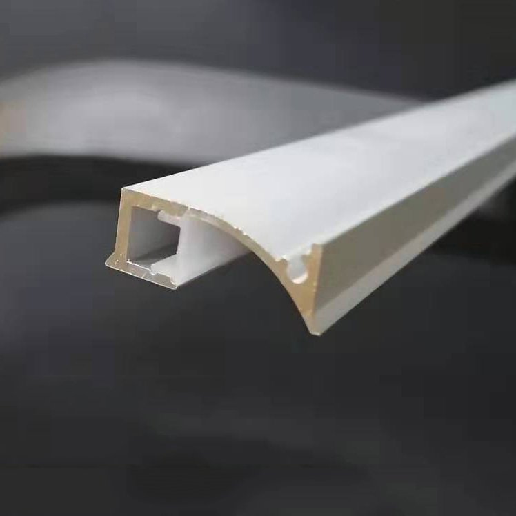 Slim ALP2221 Recessed led profile aluminum for strips lighting with diffuser