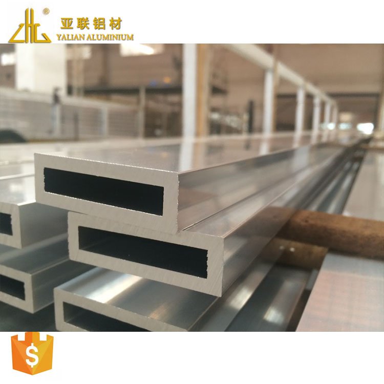 Wow!! aluminium extruded sections OEM/aluminium square tube wood color Ecuador/wood finish square round aluminium foot feet tube
