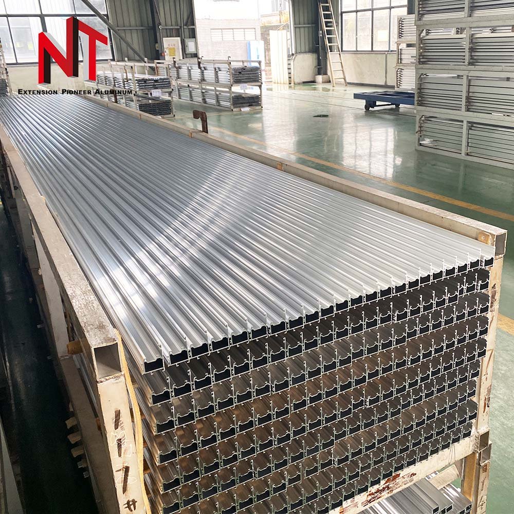 NT China factorysales price Thermal insulation powder coating Aluminum Profile Extrusion aluminum breakbrigde casement profile