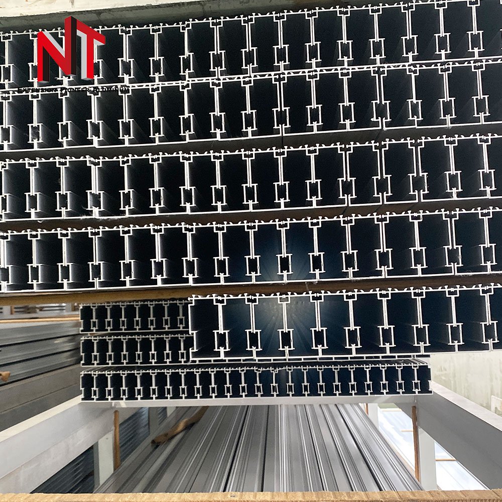 NT China factorysales price Thermal insulation powder coating Aluminum Profile Extrusion aluminum breakbrigde casement profile