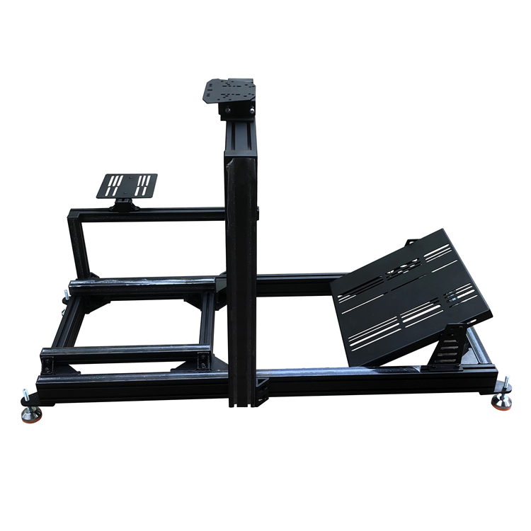Custom Movable Playseat VR Game Cockpit Diy Motion Driving Sim Race Simulator Seat Sim Racing Rig Kit with 4080 Aluminum Profile