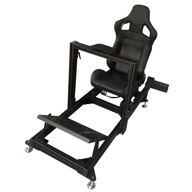 Custom Movable Playseat VR Game Cockpit Diy Motion Driving Sim Race Simulator Seat Sim Racing Rig Kit with 4080 Aluminum Profile