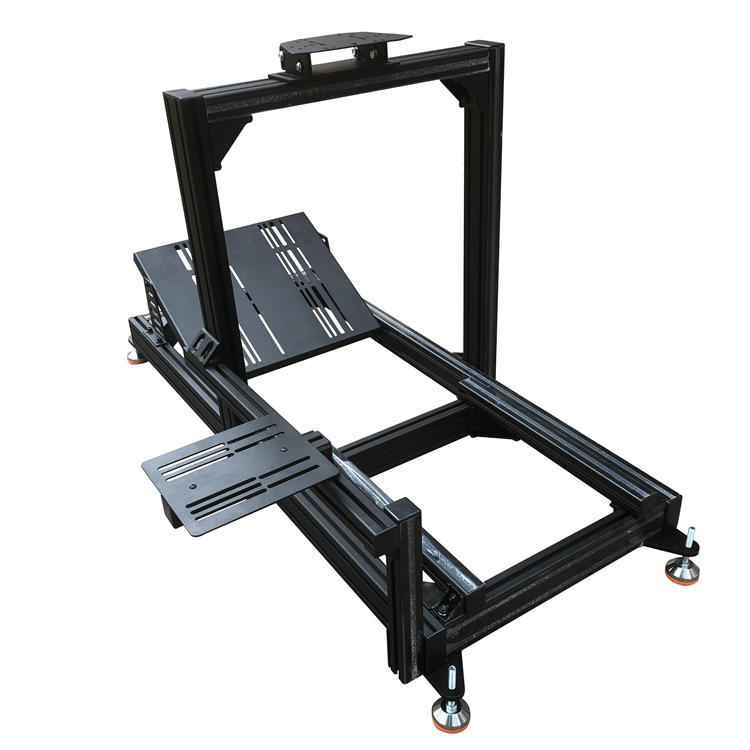 Custom Movable Playseat VR Game Cockpit Diy Motion Driving Sim Race Simulator Seat Sim Racing Rig Kit with 4080 Aluminum Profile