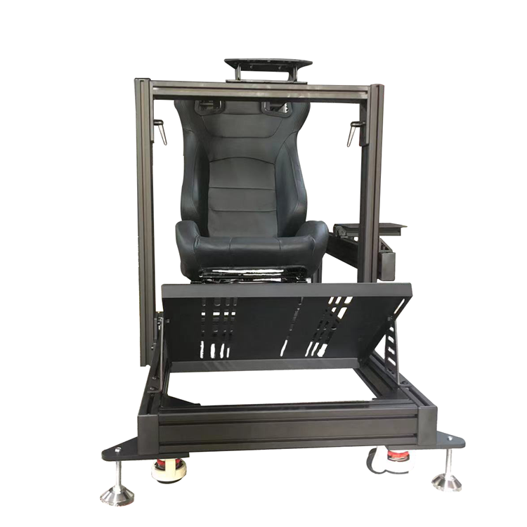 Custom Movable Playseat VR Game Cockpit Diy Motion Driving Sim Race Simulator Seat Sim Racing Rig Kit with 4080 Aluminum Profile