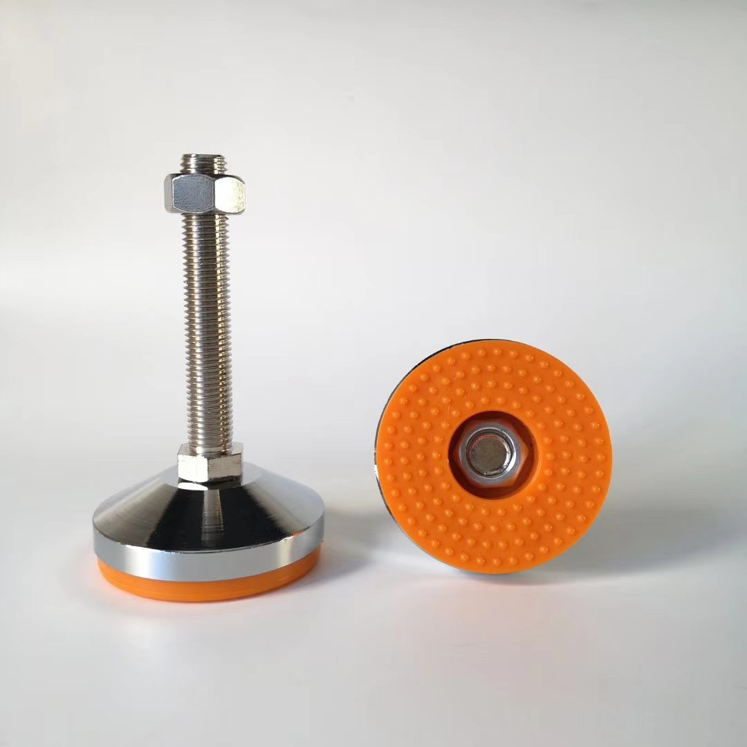 Aluminium Profile Accessories 304 stainless steel heavy-duty foot cup m16 non-slip foot fixed screw support foot adjustment