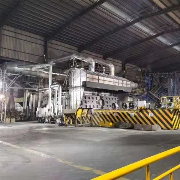China factory for lathe machine ingot casting copper aluminum melting production line furnace