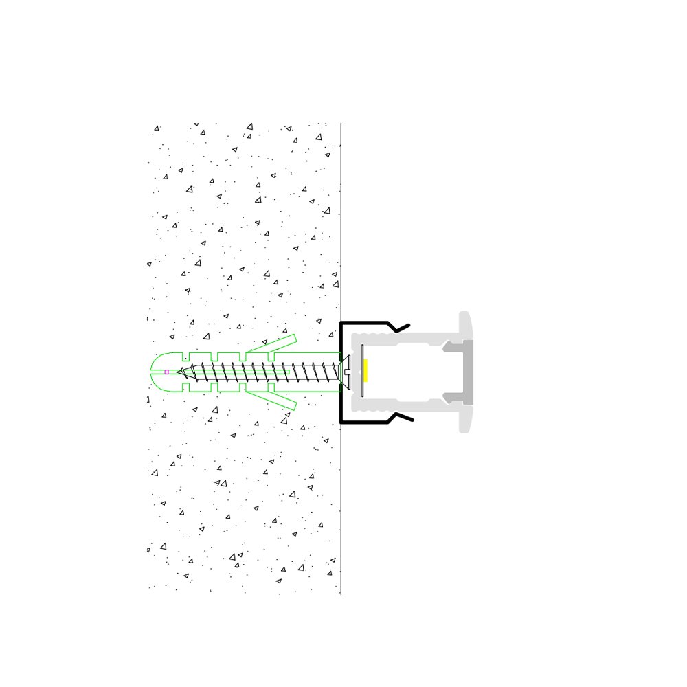 KC New design wall mounted flat led aluminum profile for OEM led handle lighting and kitchen lighting