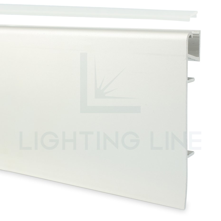 Excellent Selling Affordable Price Lithuania Led Strip Aluminium Profile For Baseboard 14x80 Millimeter