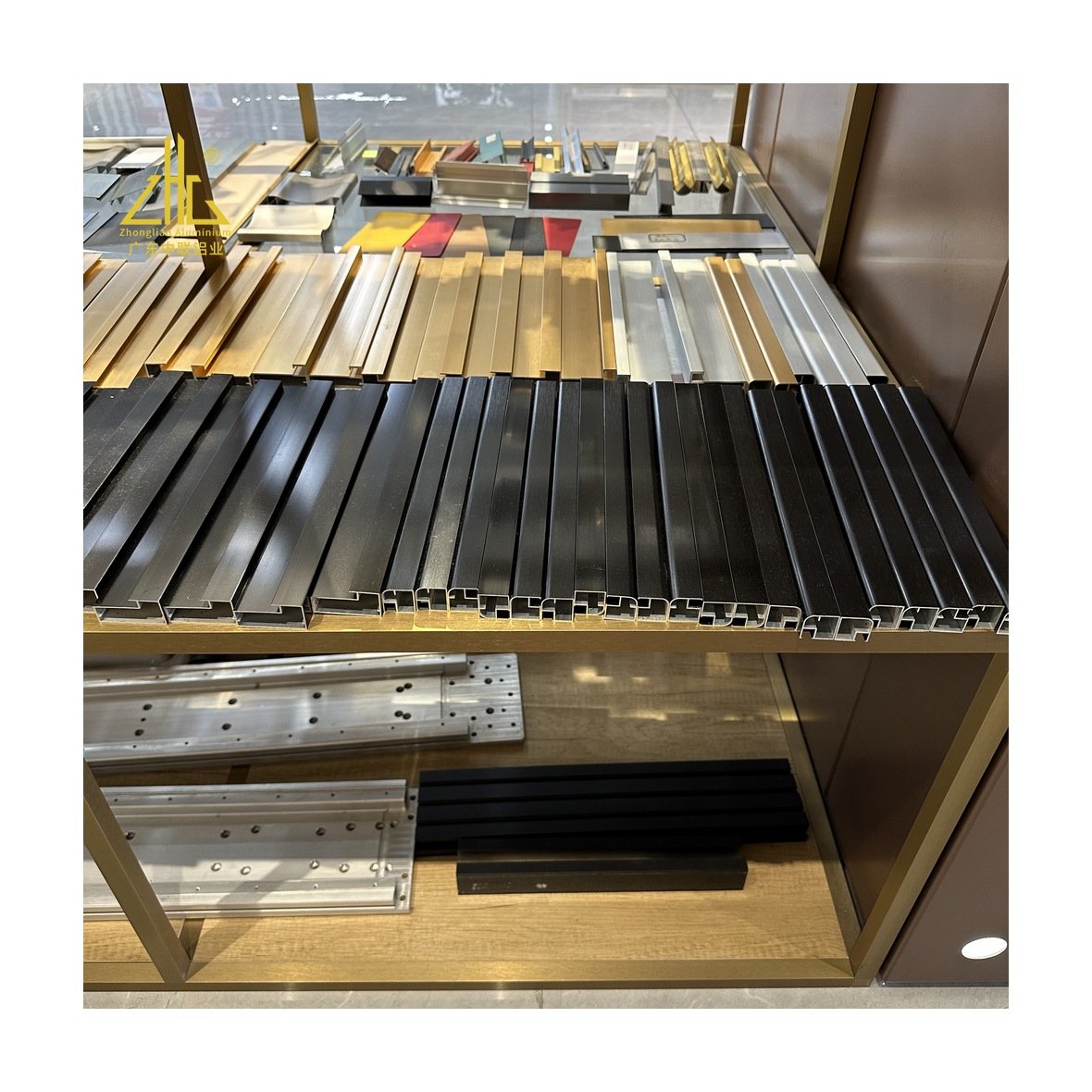 Customized furniture hardware cabinet aluminum frame Kitchen Cabinet sliding door aluminium profile for wardrobe glass door