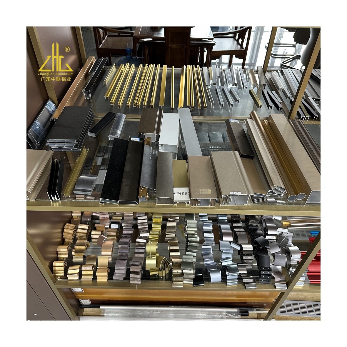 Customized furniture hardware cabinet aluminum frame Kitchen Cabinet sliding door aluminium profile for wardrobe glass door