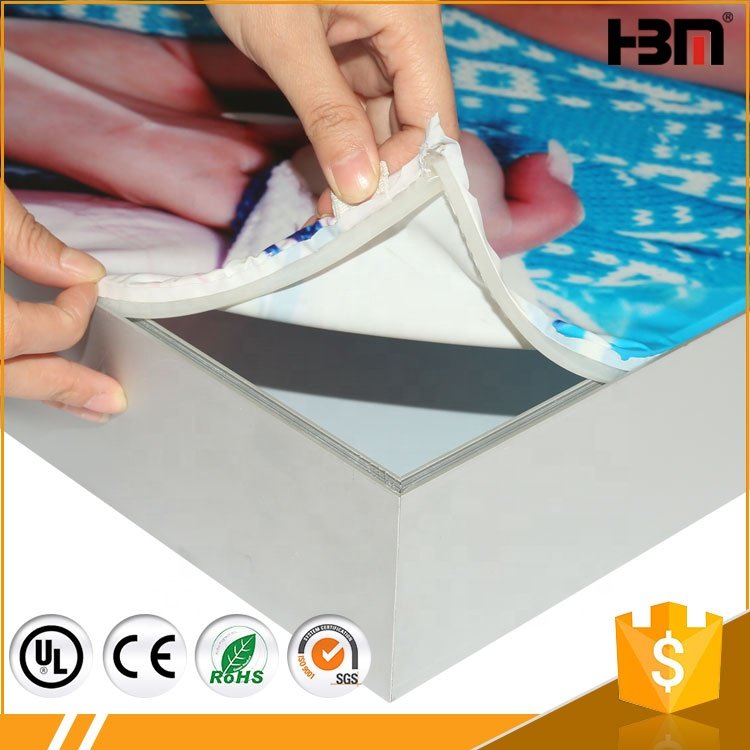 2024 Guangzhou HBM Huibaimei seg aluminium profile for lightbox frame manufacturer