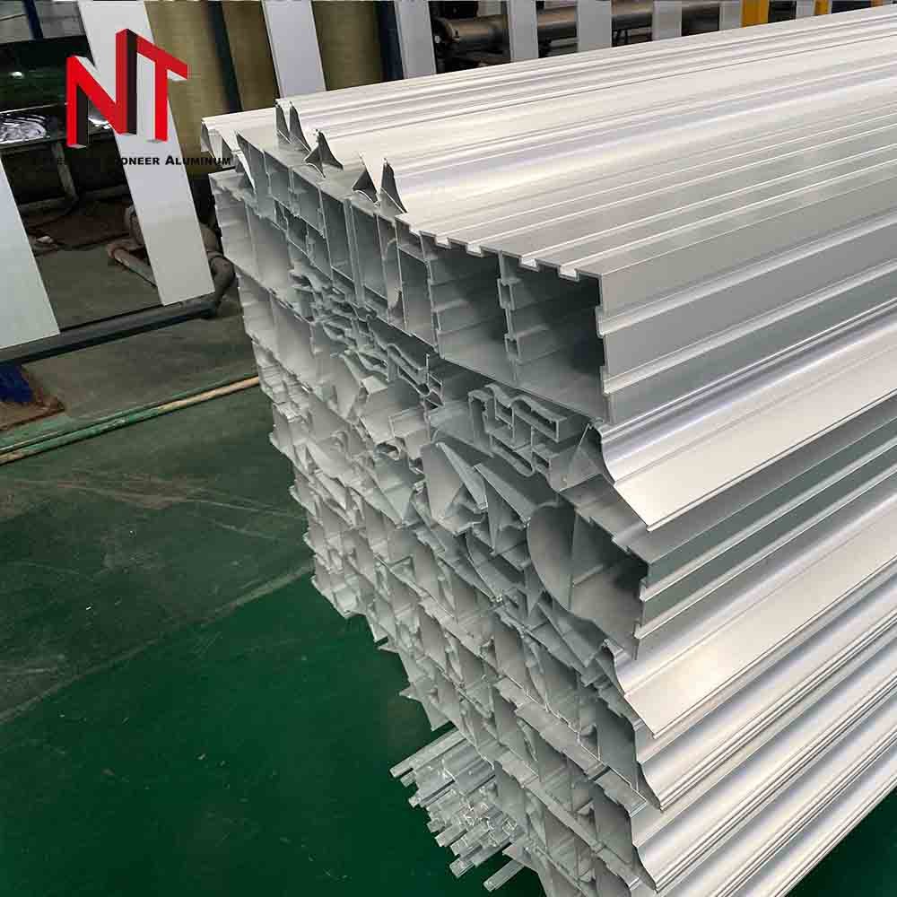 2023 NUOTUO silver mill finished aluminium solarium aluminum profile/garden room aluminum profile/aluminum frame sunroom