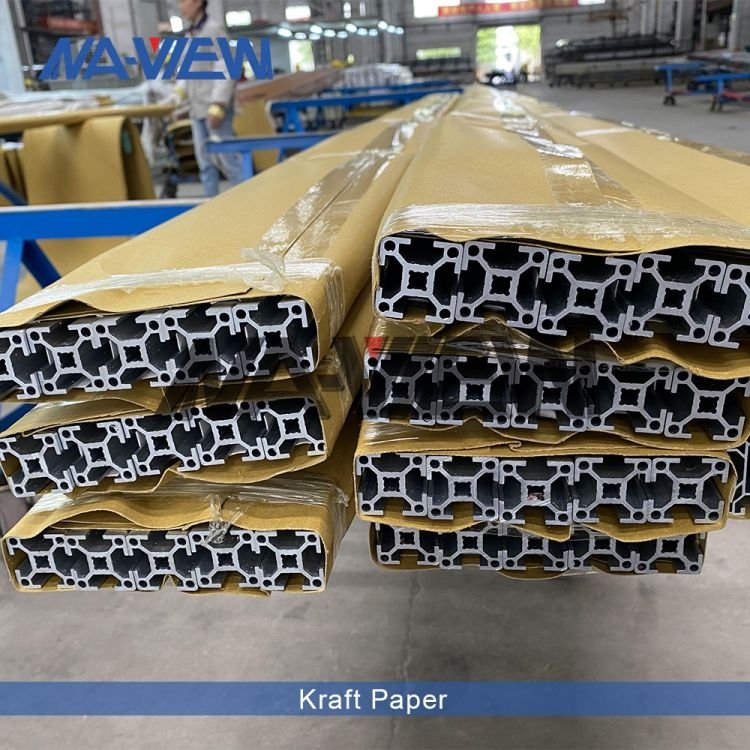 Guangdong Naview 2020 2040 2060 4040 V Slot Rail Extruded Aluminum Extrusions Profile Supplier