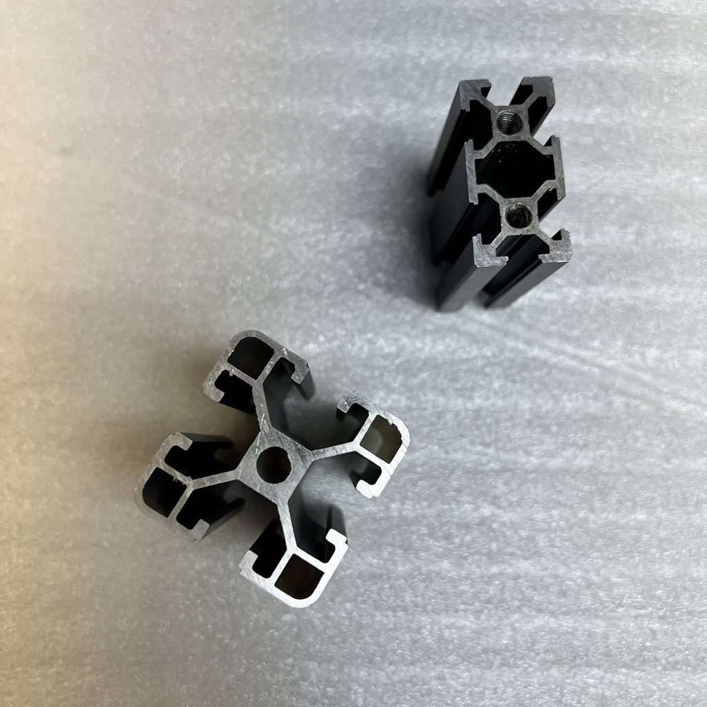Black V Slot 3030 4040 4080 Vslot Alu Profil Aluminium Profiles T V Slot 2020 Aluminum Extrusion