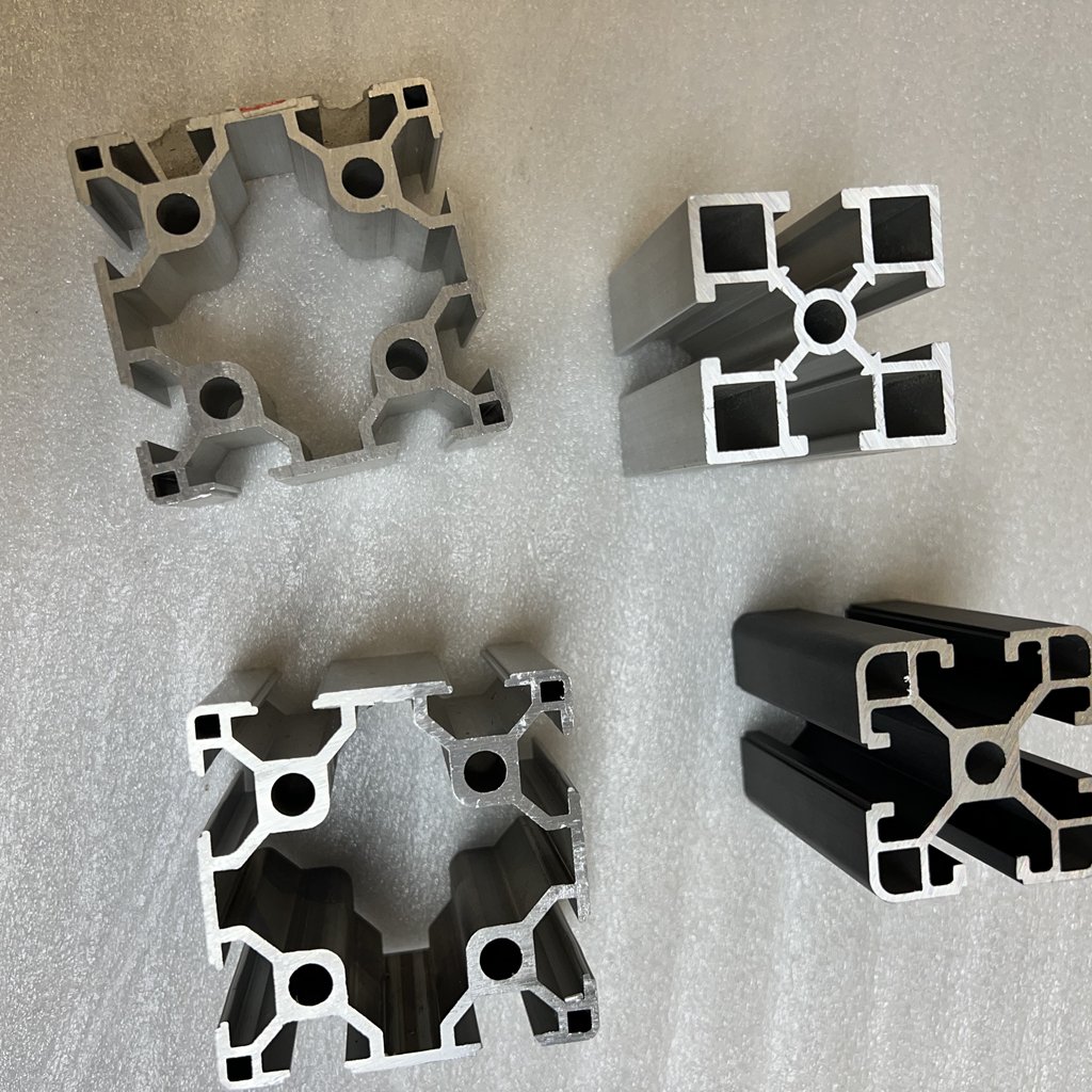 Black V Slot 3030 4040 4080 Vslot Alu Profil Aluminium Profiles T V Slot 2020 Aluminum Extrusion