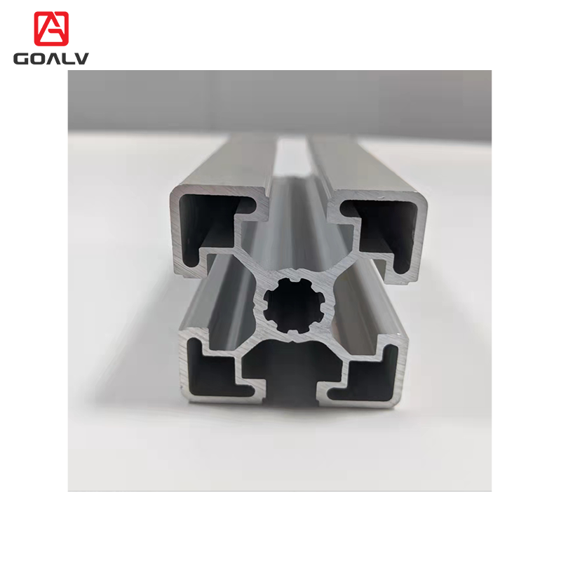 On Sale Precision 3838 T Track Aluminum Curtain Wall Profile Aluminum Extrusion Frame Profile For Led Light Bar