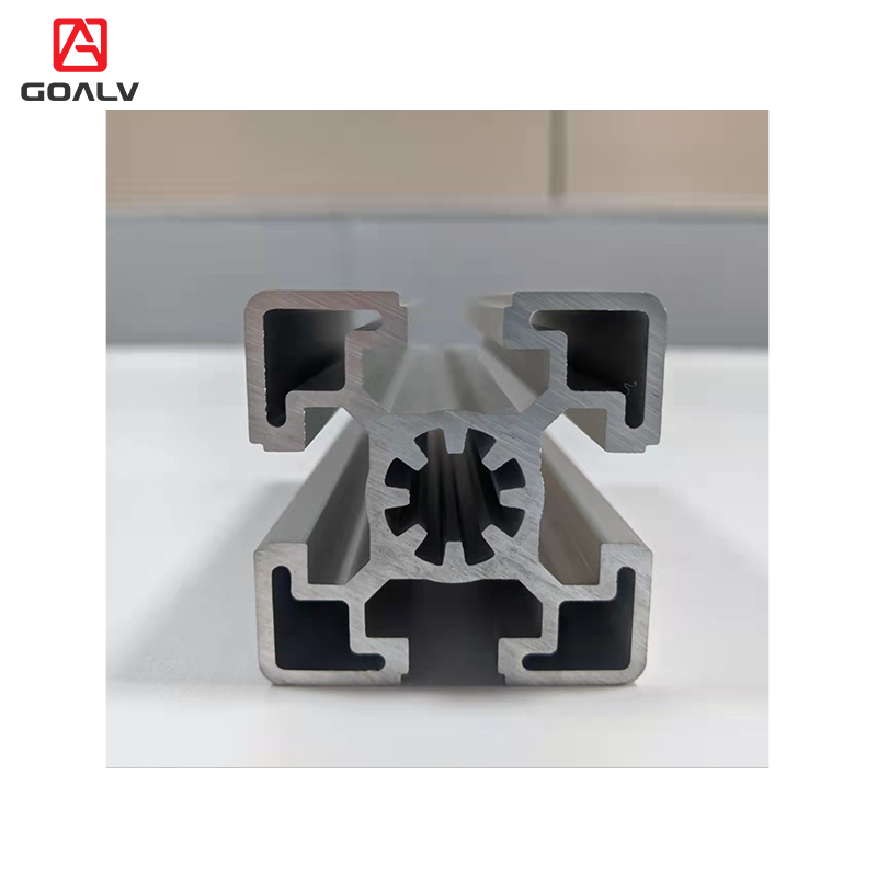 On Sale Precision 3838 T Track Aluminum Curtain Wall Profile Aluminum Extrusion Frame Profile For Led Light Bar