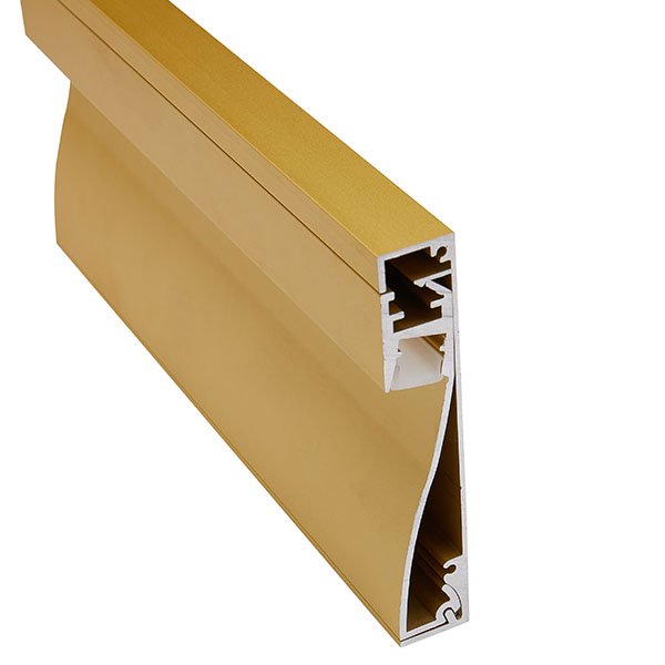 Floor skirting board lighting design Embedded LED Aluminum Trough Waterproof and durable LED aluminum profile