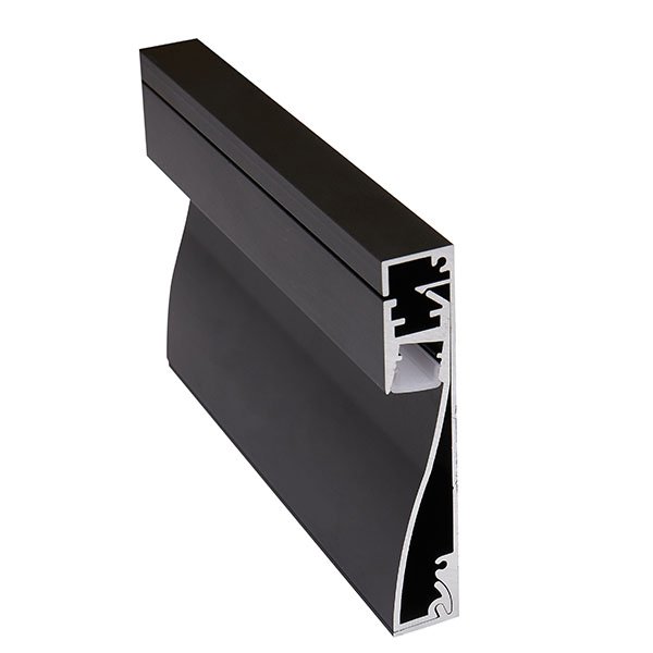 Floor skirting board lighting design Embedded LED Aluminum Trough Waterproof and durable LED aluminum profile