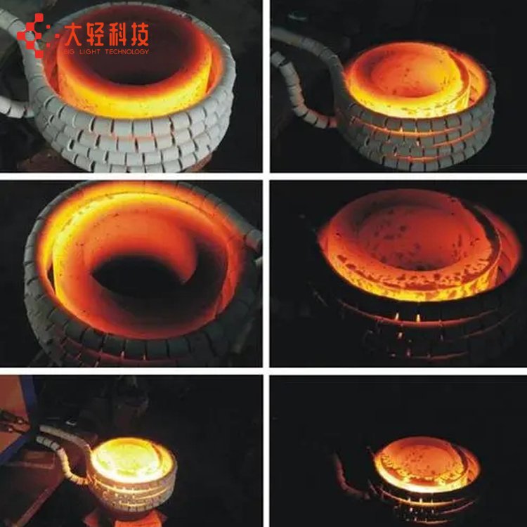 Ingot mold industrial copper casting electric induction furnace melting for sale