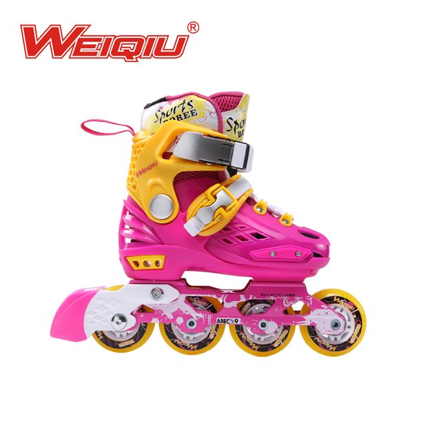 Children's four-wheel straight row factory direct selling roller skates