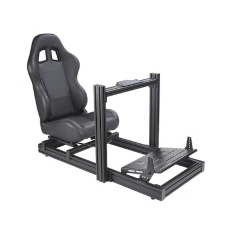 OEM DIY VR Driving Simulator Aluminum Profile 4080 Bracket Race Simulator Seat Sim Rig Racing Cockpit Next Lever F gt