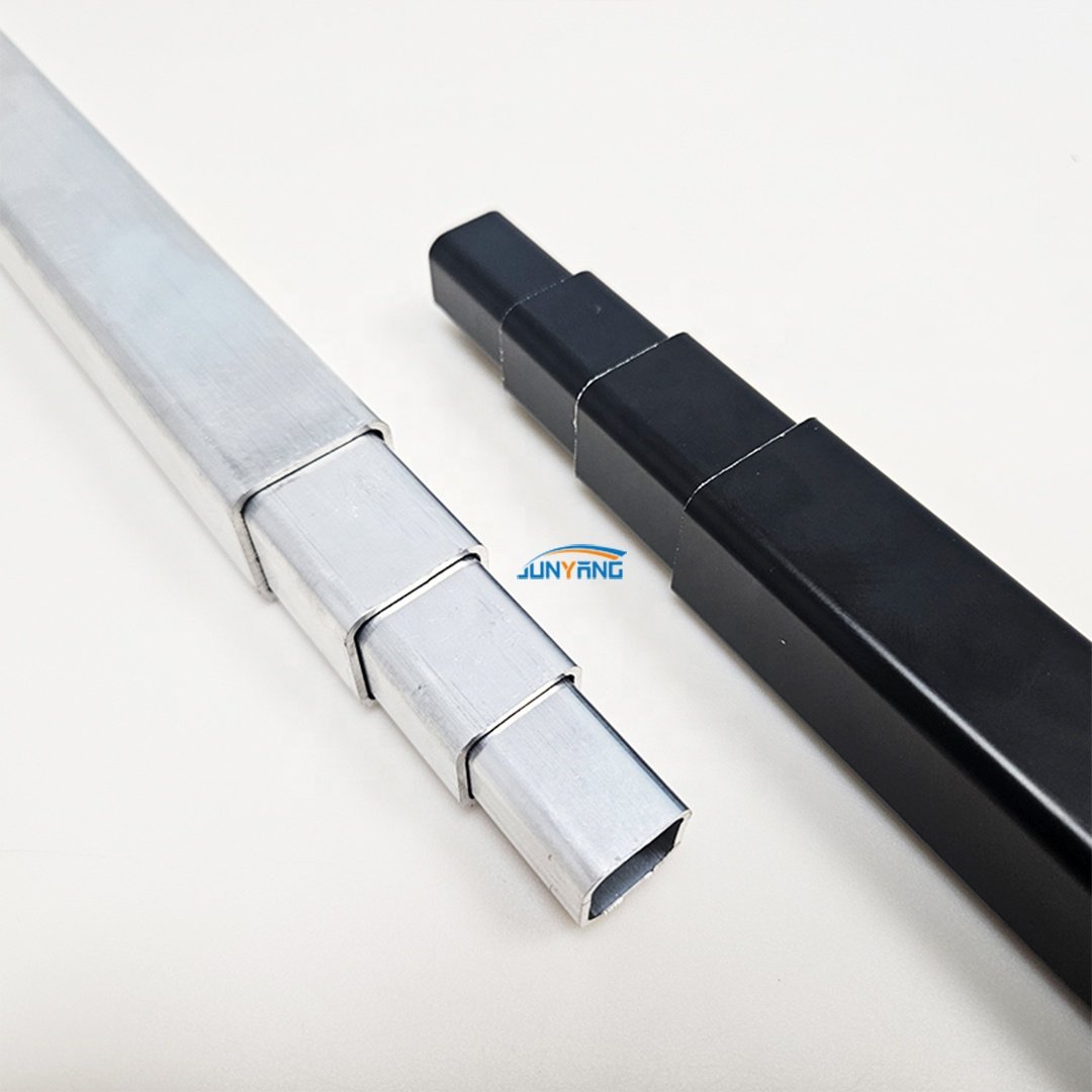 6061 6063 T5 T6 Anodized Aluminum Extruded Square Rectangular Telescopic Aluminum Tubes pipes Aluminum Profiles