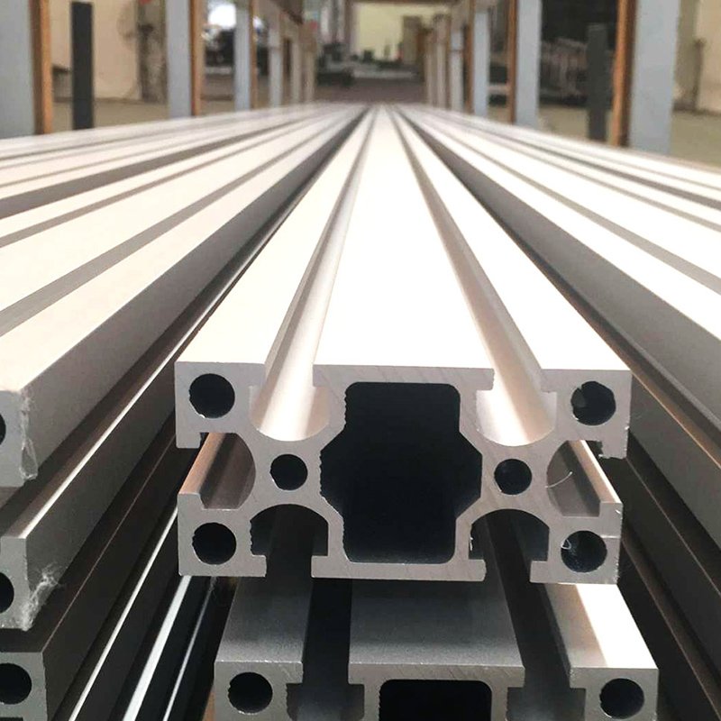 V Slot Profile 4080 Extrusion Industrial Anodize Aluminium Profile Industrial Assembly Line Aluminum Profiles