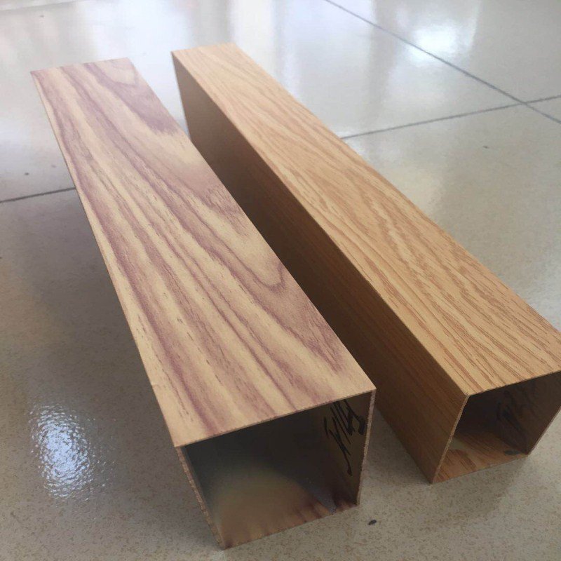 Aluminum Profile Alloy Rectangular Tube / Aluminium Square Pipe