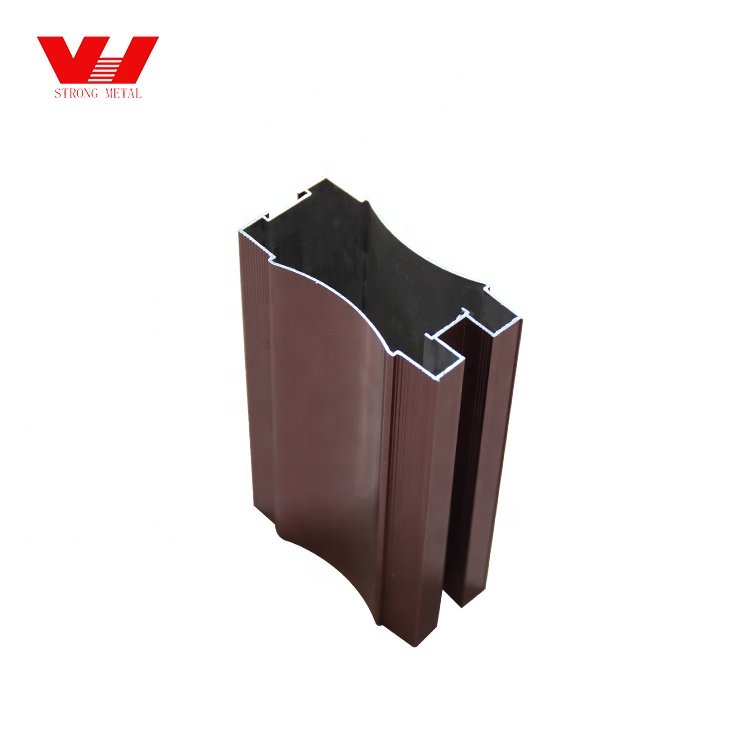 wood grain kitchen cabinet aluminum window and door profile