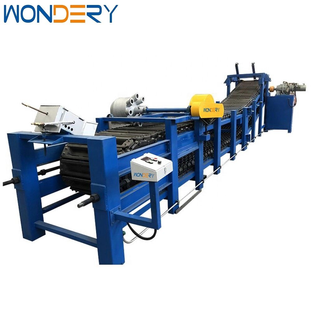 WONDERY High Quality Full Automatic Spray Water Cooling Aluminum Ingot Casting Machine And Production Line