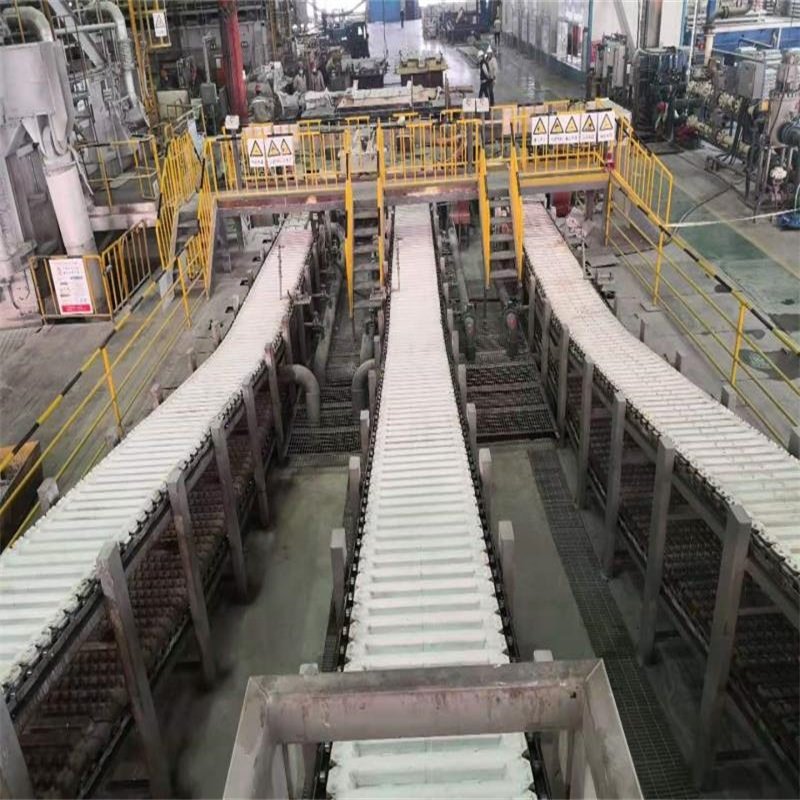 WONDERY High Quality Full Automatic Spray Water Cooling Aluminum Ingot Casting Machine And Production Line