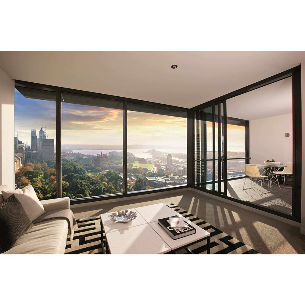NT Profile Aluminium Extrude Folding Door Aluminium Profile Aluminum Folding Door Profiles and Hardware