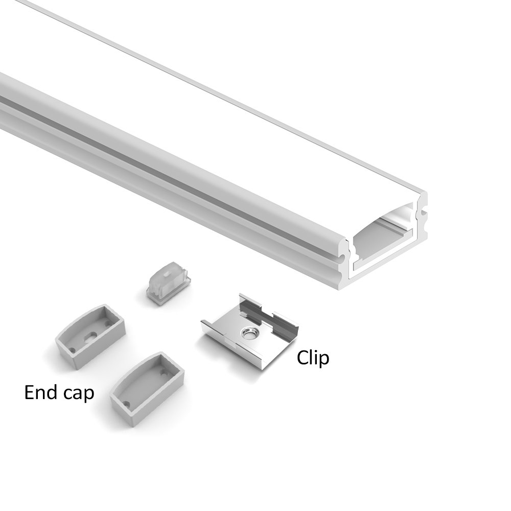 KC Commercial Led Lighting Surface Mounted Custom Led Strip Light Aluminium Profile Recessed Led Profile