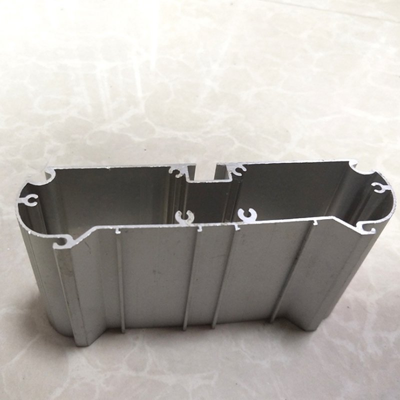 6063 Alloy Extruded Aluminum Electronic PCB Housing With Custom Machining End Plates Aluminum Profile Enclosure
