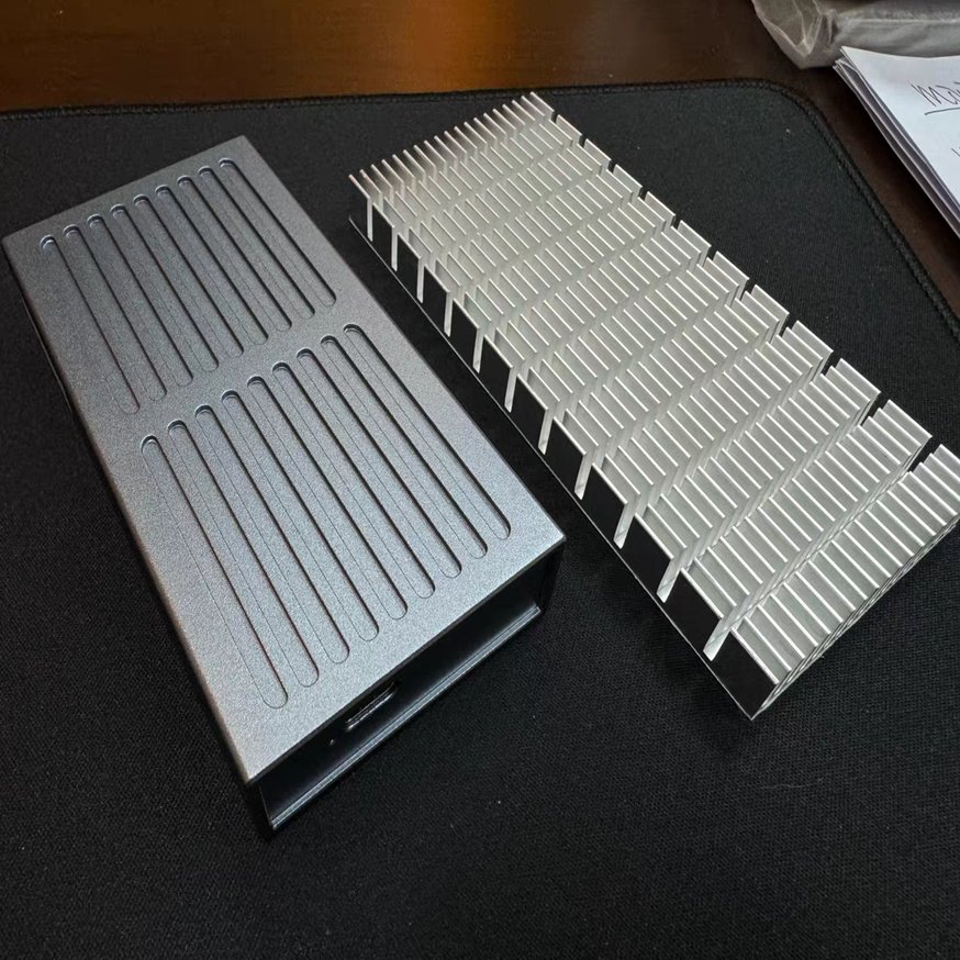Extruded aluminum profile heatsink large fin aluminum led heat sink led grow light radiator