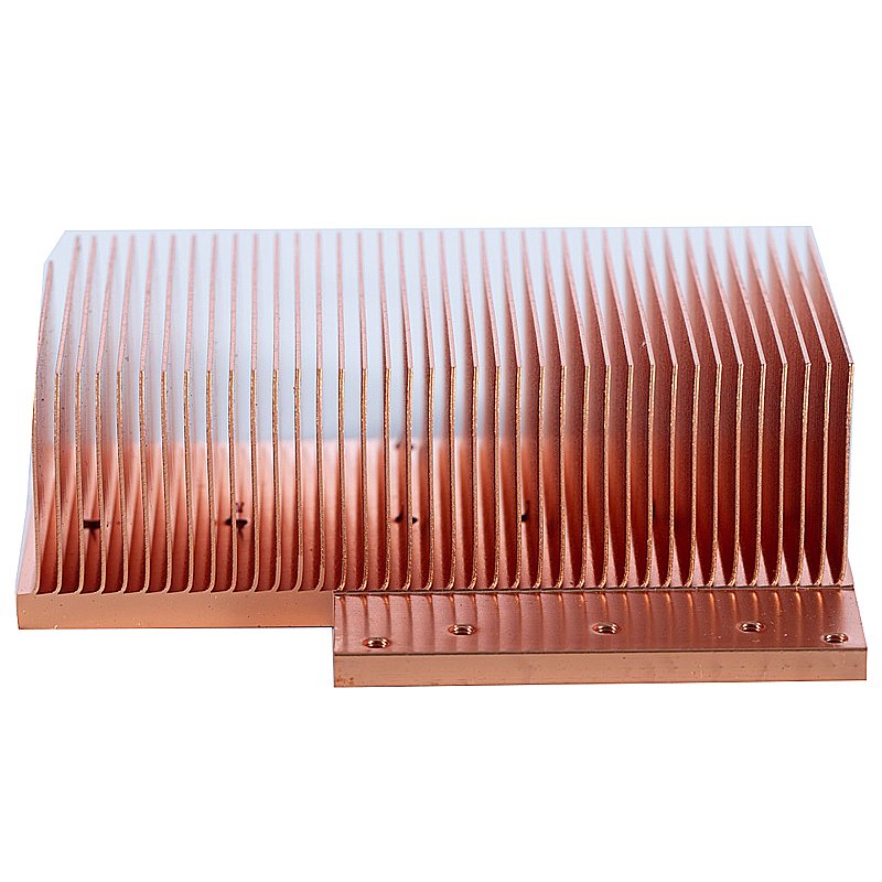 Custom Aluminum Profile Copper Pipe Heat Sink Pin Fin Copper Radiator Photo Large Aluminum heatsinks
