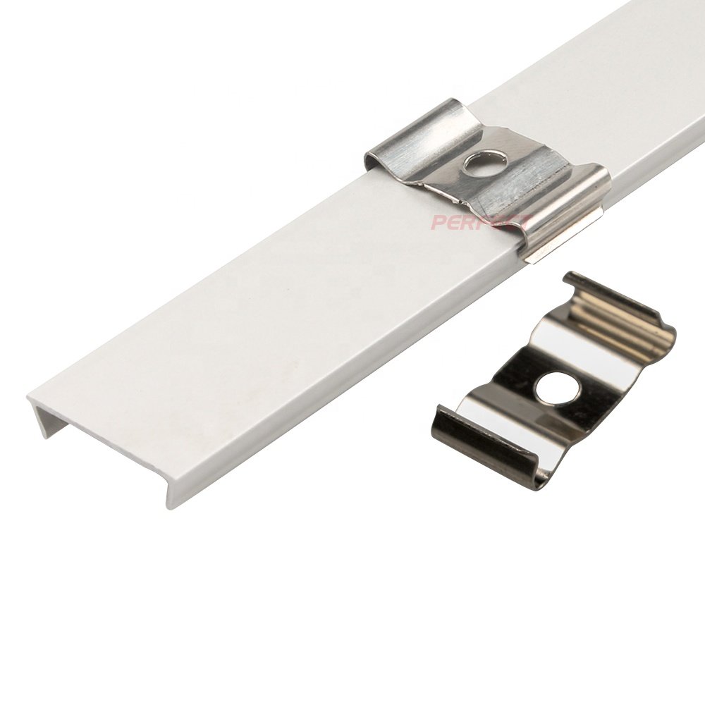 Bendable aluminum profile specially designed for flexible led strip light