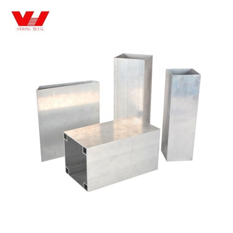 Factory Price 6063 Anodized Aluminum Pipe Tube For Furniture Luggage Bag Profile
