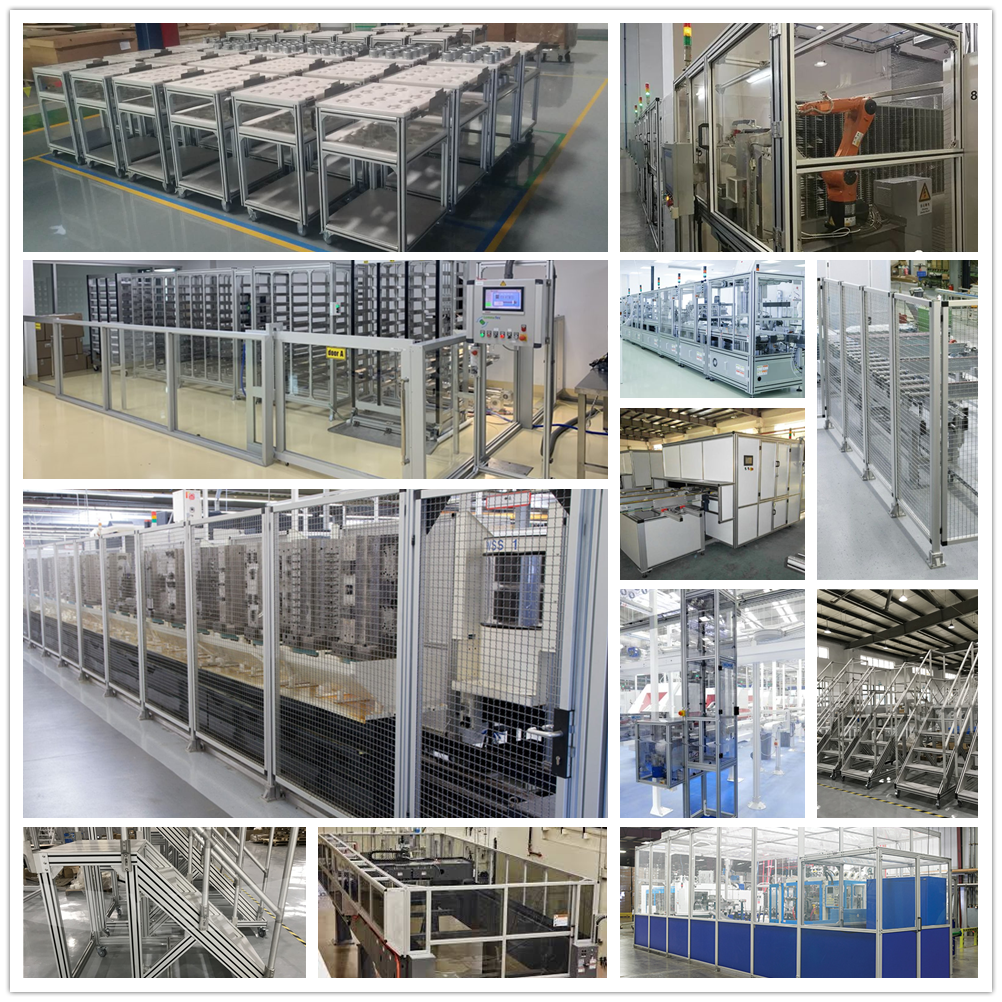 6061 Heavy Aluminium Profile 80160 Extruded frame 80120 T Slot Aluminum Extrusion 80160