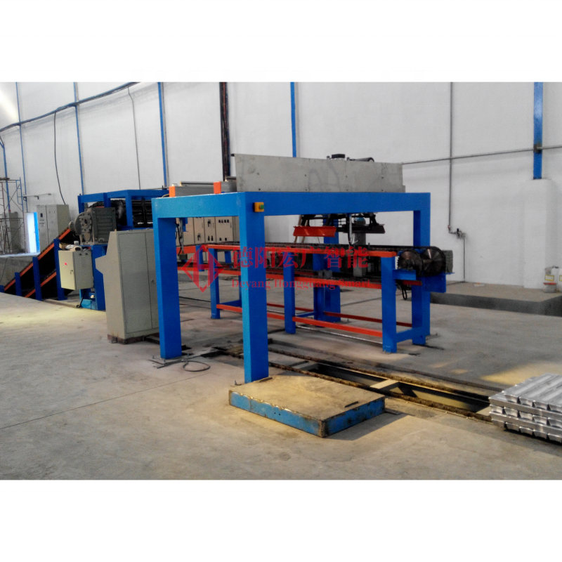 Best Price Metal Ingots Product Line With Stacking Robot Aluminum Alloy Ingot Chain Type CCM Conticaster