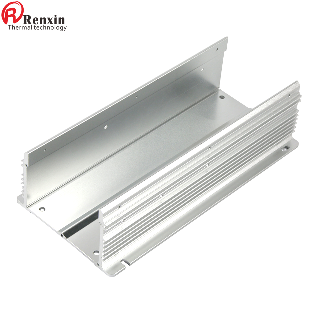 Custom European Powder Coating Silver Anodized Extruded Aluminum Profiles For Industry