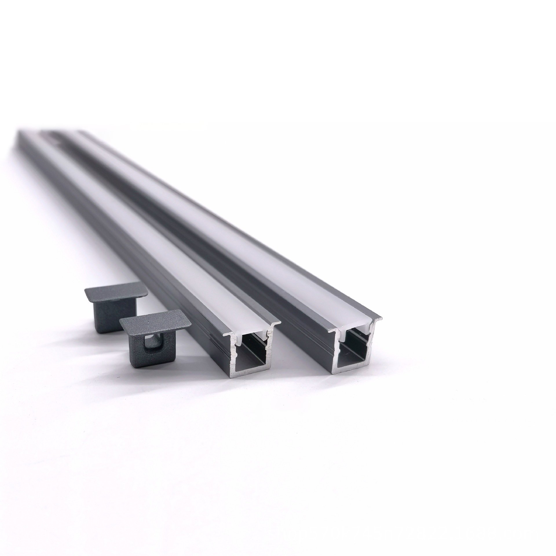 Aluminum Profile Wall Glass Light Lighting For Stairs Profiles 17*7Mm Side Channel Aluminum Profile for Aquarium Led Lighting